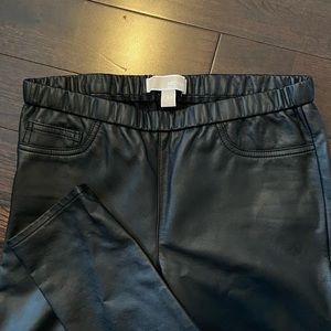 Michael Kors pleather pants